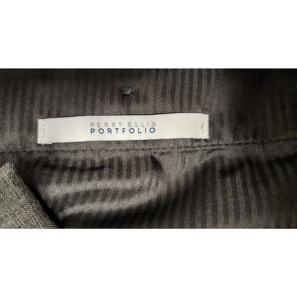 Perry Ellis Portfolio Men's Modern Fit Straight Leg Dress Pants Size 36X30 - Picture 5 of 6